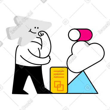 Giggle Style Vector Illustrations in PNG and SVG