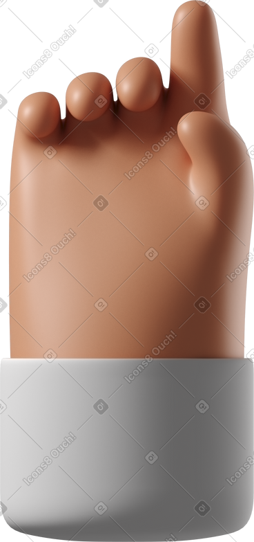 3D Hands Fun&Wild Style Vector Illustrations in PNG and SVG