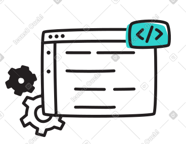 Little Style Vector Illustrations in PNG and SVG