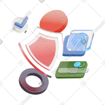 3D Morphis Style Vector Illustrations in PNG and SVG