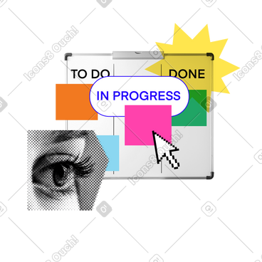 Print Style Vector Illustrations in PNG and SVG