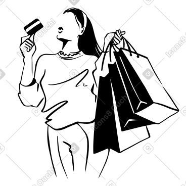 Line Style Vector Illustrations in PNG and SVG