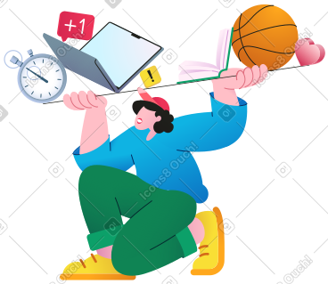 Colors Style Vector Illustrations in PNG and SVG